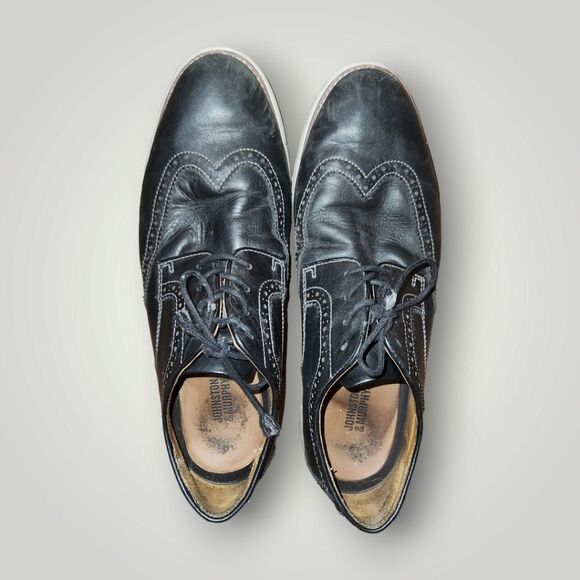 Johnston & Murphy Holden Plain Toe Oxford Shoe size 10 M Style 20-8367 - Picture 11 of 17